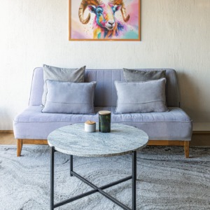 Widder Sternzeichen Wandkunst – Digitaler Download | Bunte Aries Kunst, Astrologie Poster, KI Art Print für Wohn- & Schlafzimmer Deko